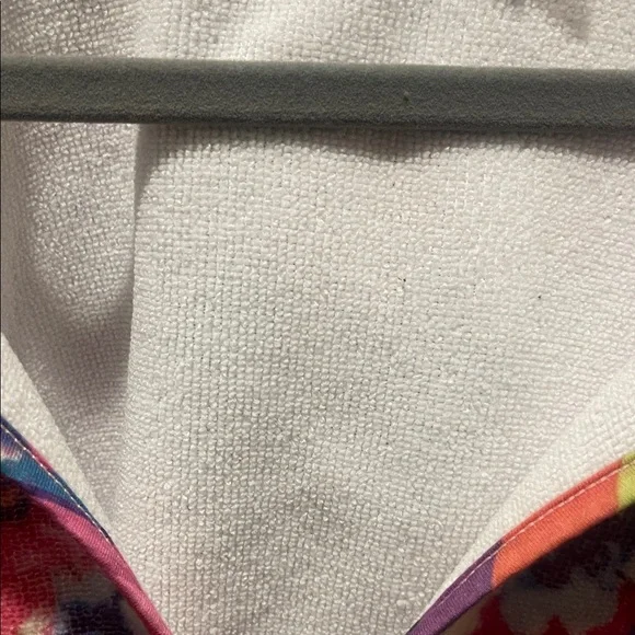 Johnny Was Floral Swim Coverup - Pink, Red, Blue - Picture 4 of 7